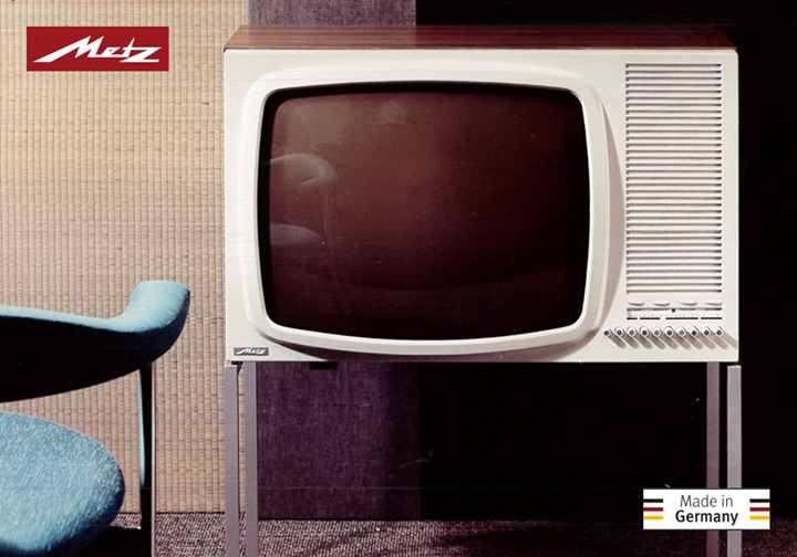 Mallorca - 70er Jahre Design-Fernseher von Metz