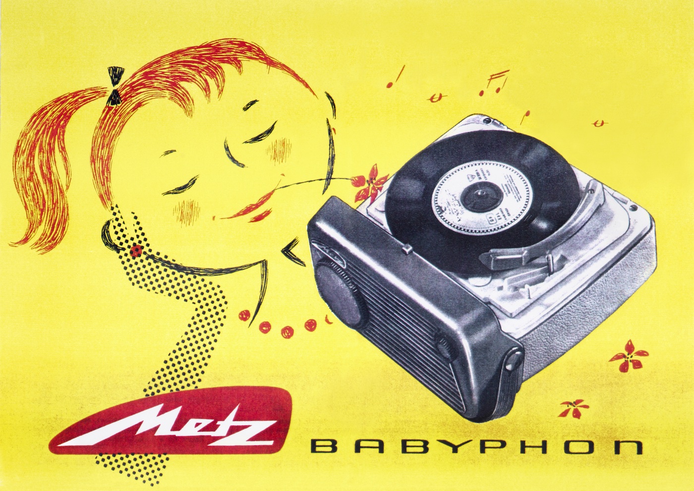85 Jahre Metz - Die 50er: Das Babyphon, Kombi aus Rundfunk- und Phonogerät