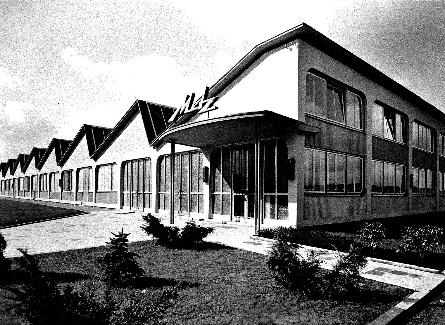 85 Jahre Metz: Die 50er: Grundstein des heutigen Firmengeländes in Zirndorf
