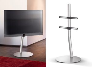 Flexibel und elegant: Der TV-Standrack von Metz